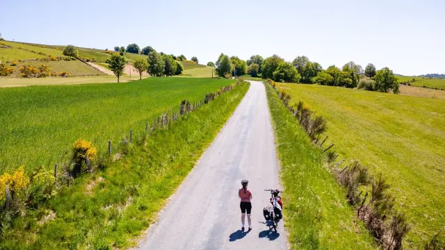 Itinérance à vélo en Creuse - ©Un Monde à velo