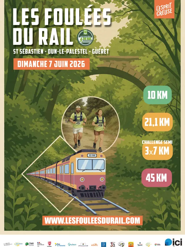 Projet Affiche Foulees Du Rail 2026 1