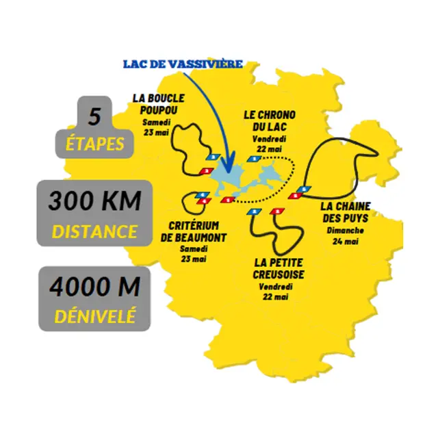 Parcours Grand Tour De La Cresue 2026