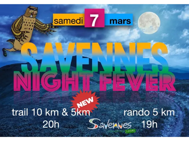 Savennes Night Fever - Affiche 2026