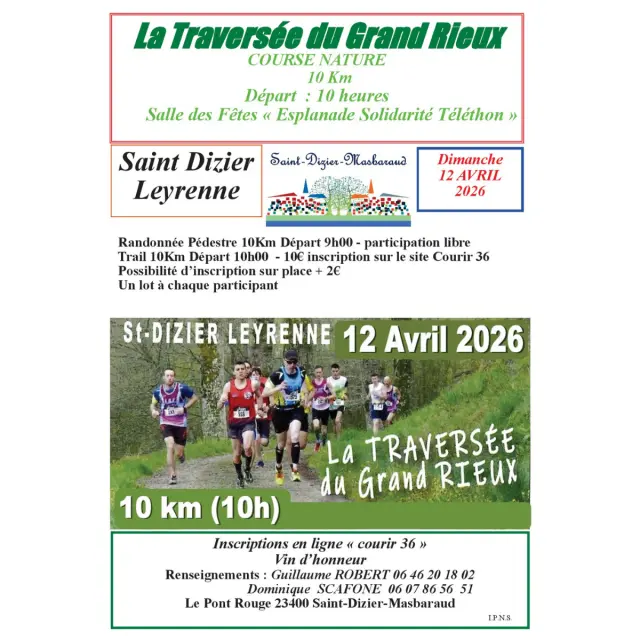 La Traversée du Grand Rieux - Affiche 2026