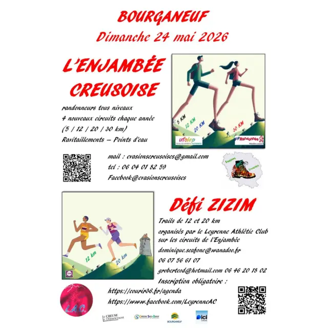 L'Enjambée Creusoise - Affiche 2026