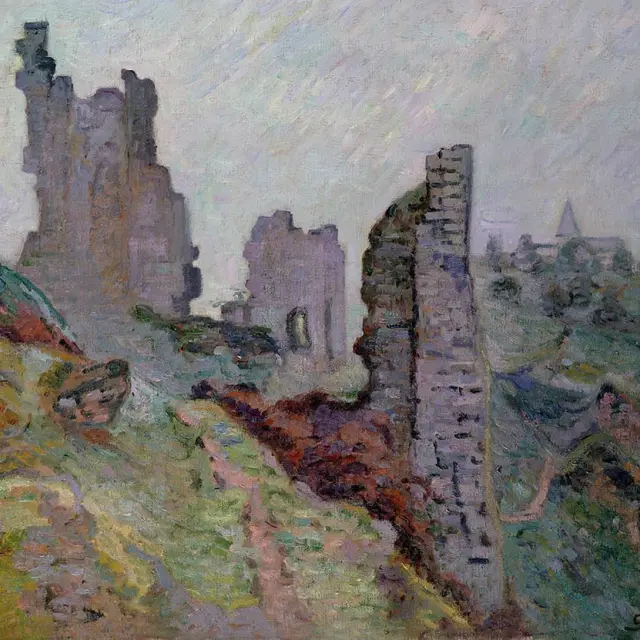 Ruines Dans Le Brouillard 1894