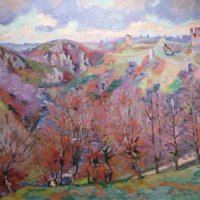 Paysage Des Ruines 1897 Domaine Public Wikicommons