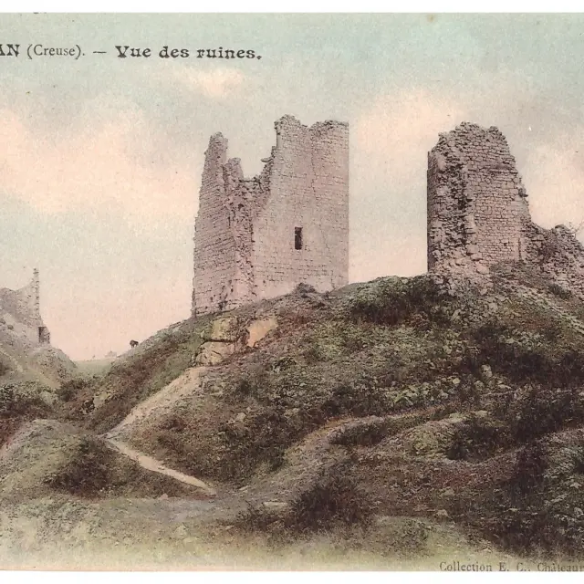 Crozant Vue Des Ruines
