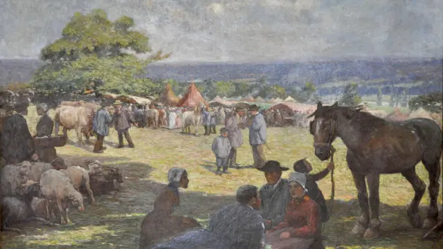 Fernand Maillaud Foire De La Berthenoux