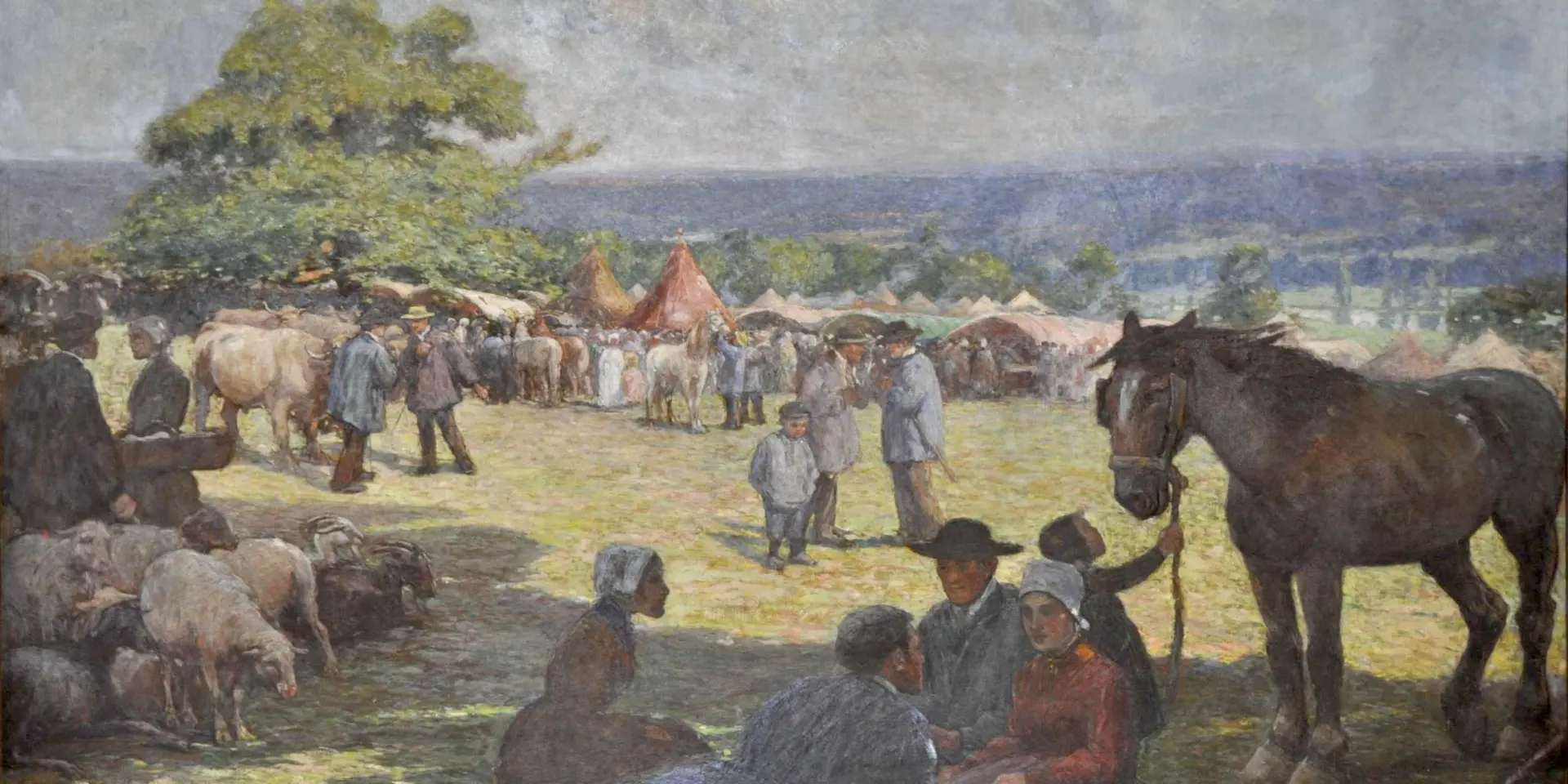 Fernand Maillaud Foire De La Berthenoux