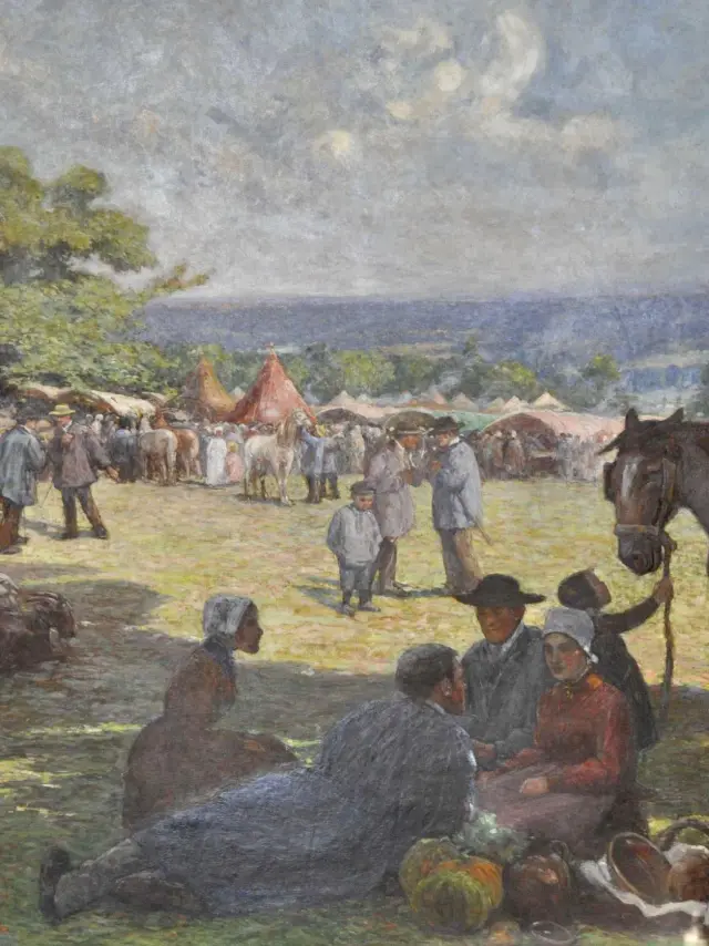 Fernand Maillaud Foire De La Berthenoux