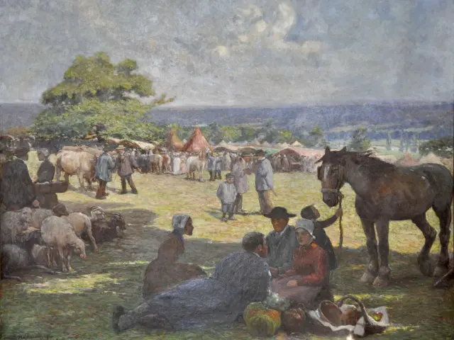 Fernand Maillaud Foire De La Berthenoux
