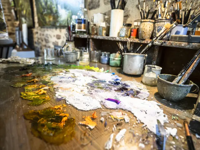 Crozant Atelier Peintre Jean Marie Laberthonniere Creuse By Les Coflocs8