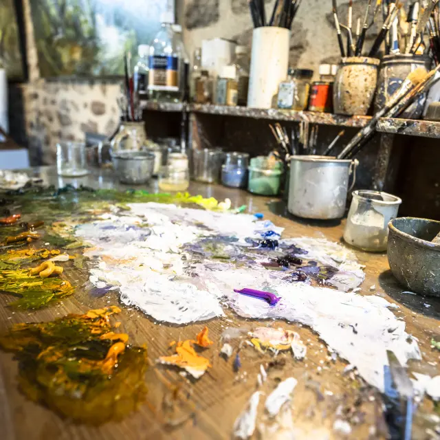 Crozant Atelier Peintre Jean Marie Laberthonniere Creuse By Les Coflocs8