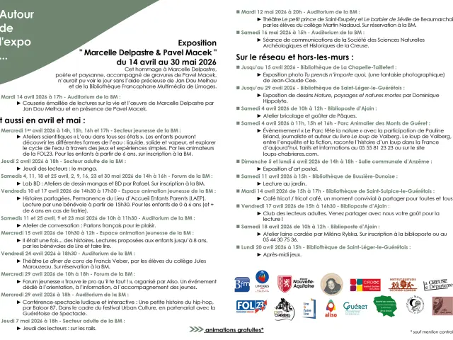 Programme Bmi Avril Mai 2026