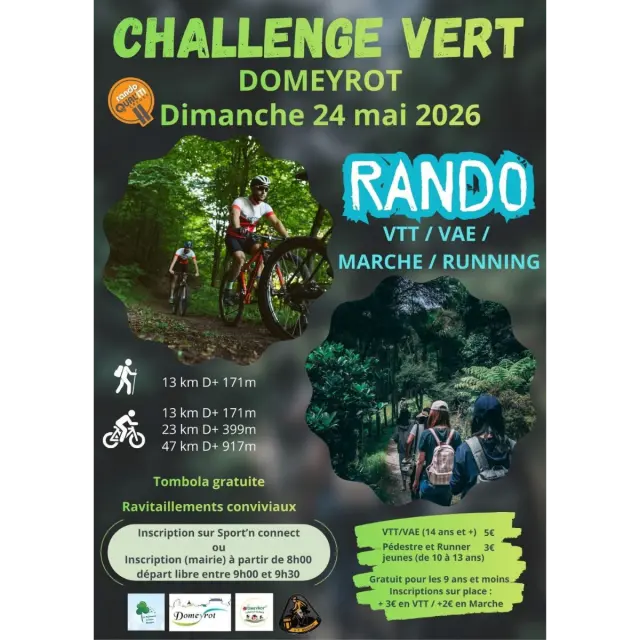 Challenge Vert Domeyrot - Affiche 2026