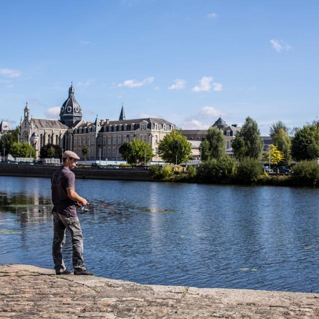 Pêche à la ligne - Château-Gontier-sur-Mayenne