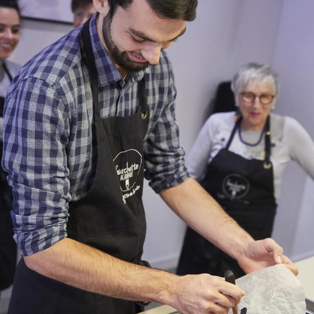 Fourchette Academie - atelier cuisine - carottes glacees