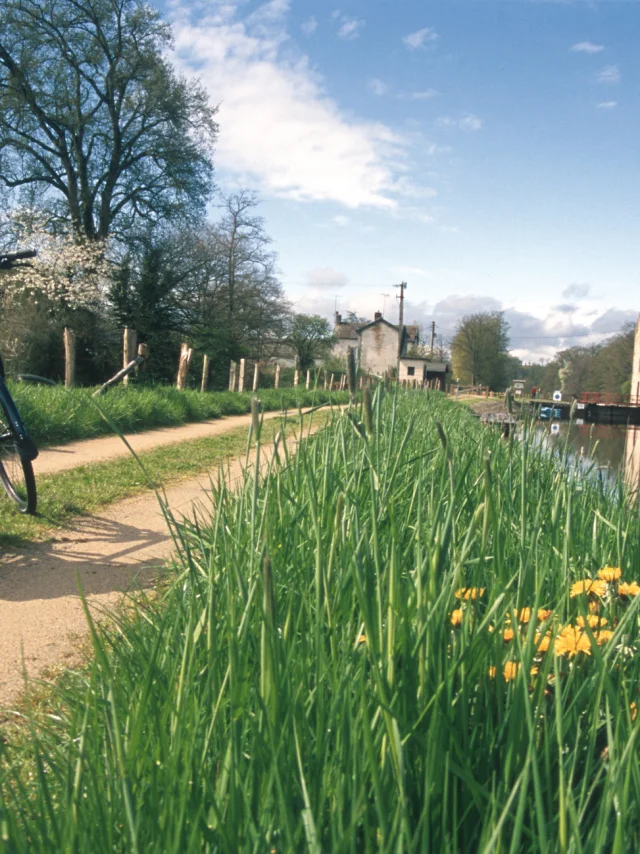 Velo Sur Le Chemin De Halage La Mayenne