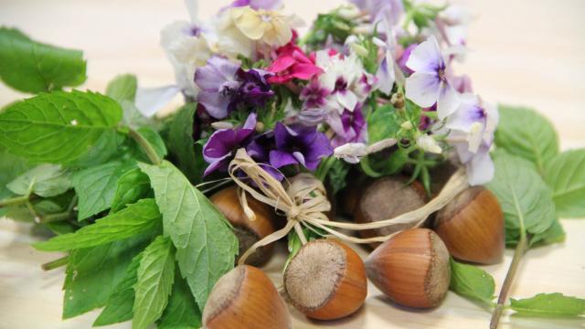 A La Rencontre Des Plantes Bouquet Plantes Comestibles - Sainte gemmes le robert - Mayenne