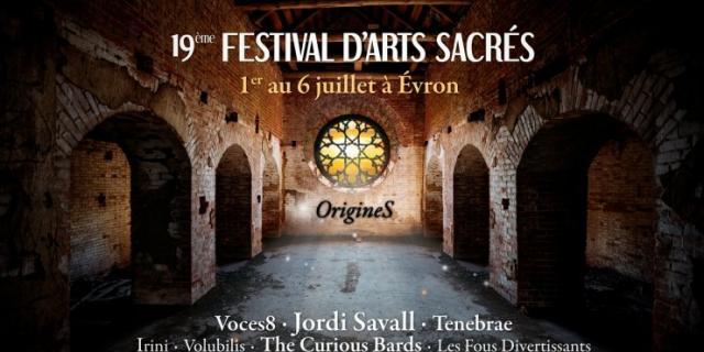 Visuel Festival D'arts Sacrés 2022