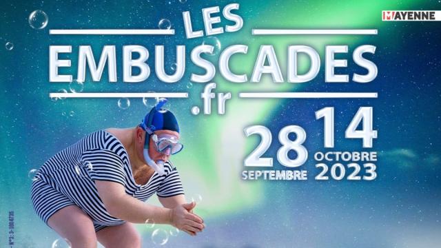 Affiche du festival des Embuscades 2023.