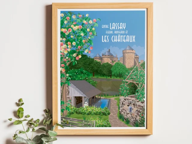 Affiche Lassay Mockup