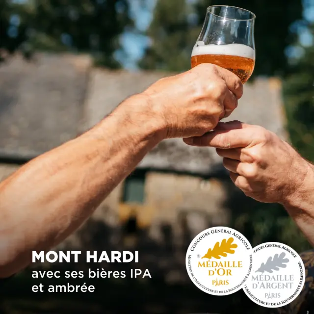 Médailles bières brasserie Mont Hardi ©leblogcashpistache