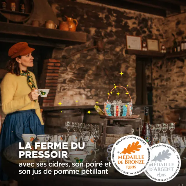 Médailles Ferme du Pressoir ©leblogcashpistache