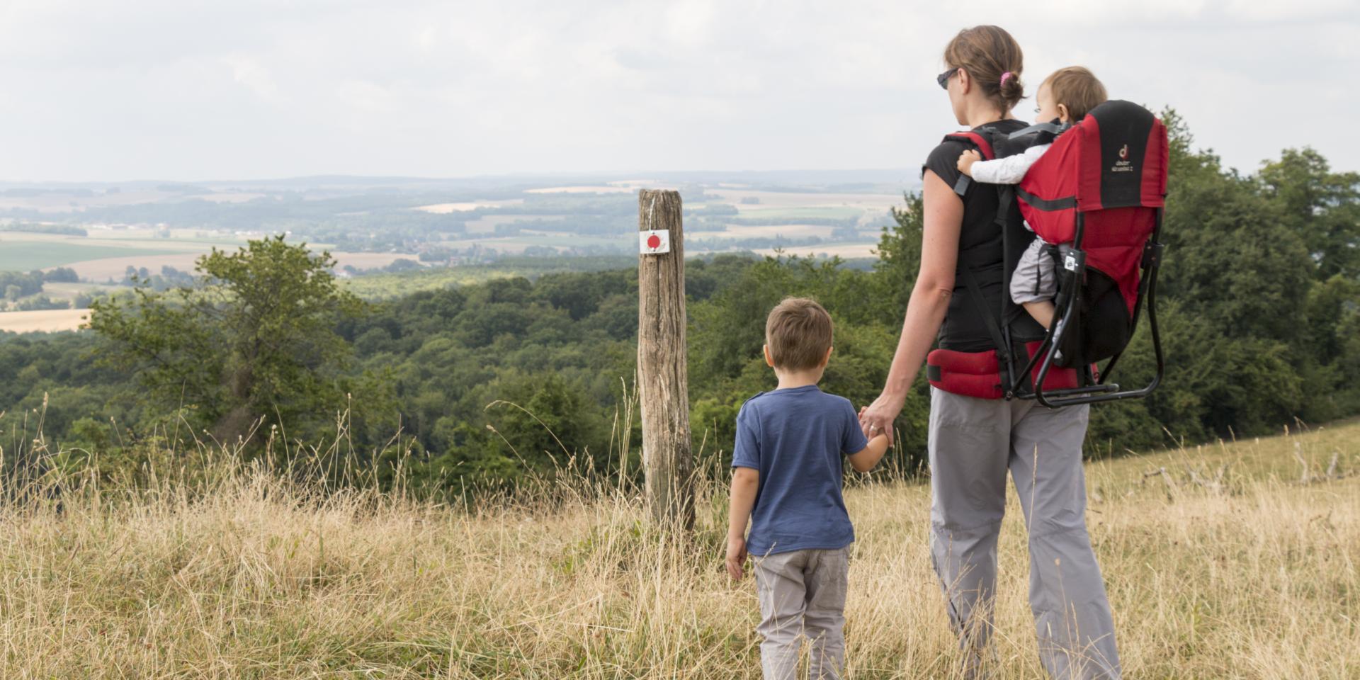 Croix de Virine - Sentier de randonnée