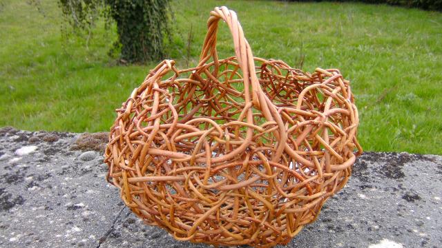 Panier tressage anarchique