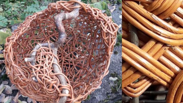 Panier entrelacs