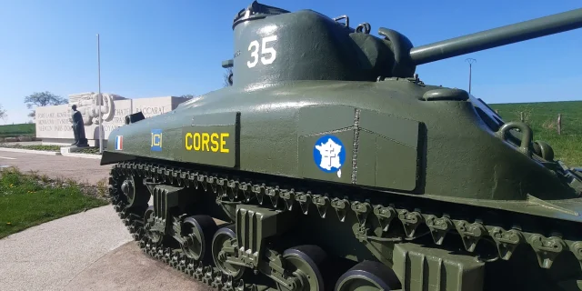 Mémorial 2eme Db - Char Corse
