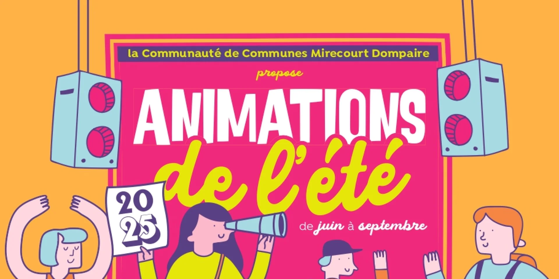 Affiche Animations été 2025