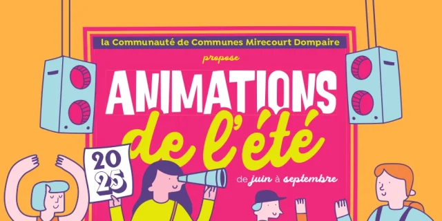 Affiche Animations été 2025