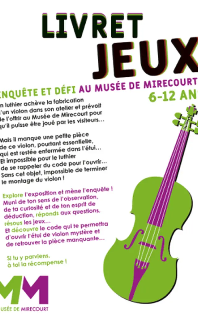Livret Jeux Expo Musee