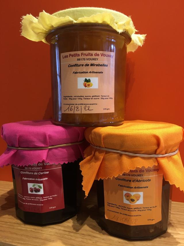 Confitures Petits Fruits De Vouxey