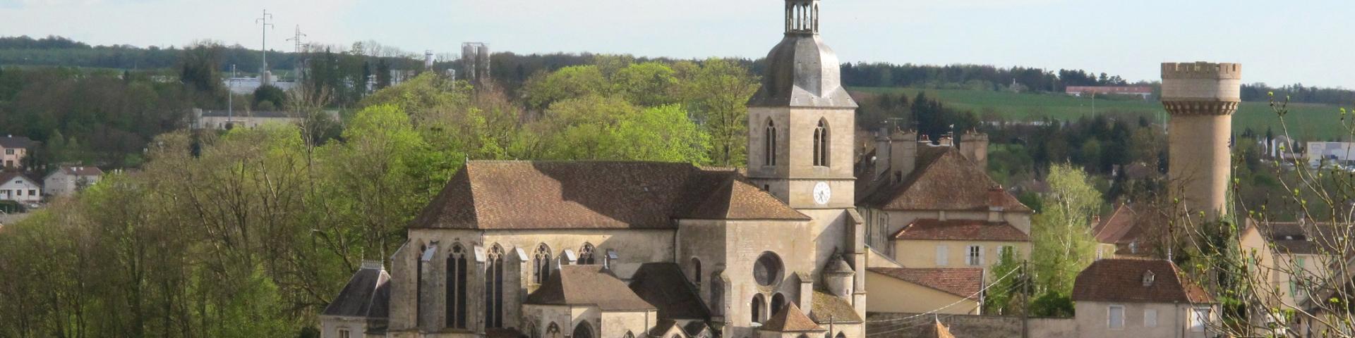 Vue du quartier de l'église Saint-Nicolas