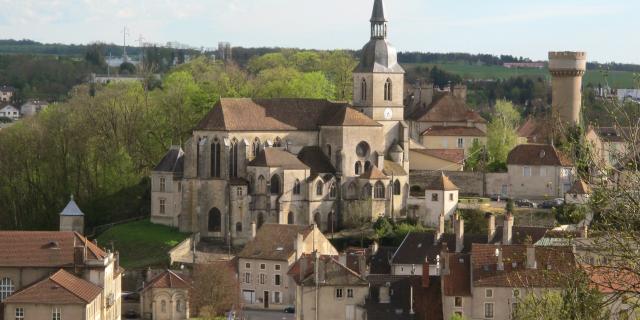 Vue du quartier de l'église Saint-Nicolas