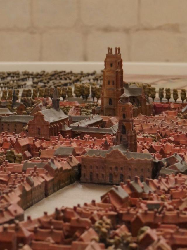 Relief plan of the Chapelle Beaudelle 2010 - Aire-sur-la-Lys