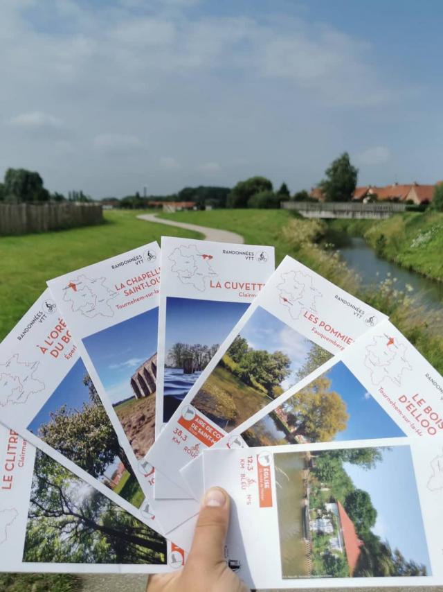 Hiking maps of the Saint-Omer area (1)