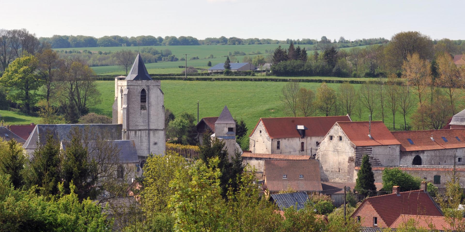 View of the village of Acquin-Westbécourt (4)