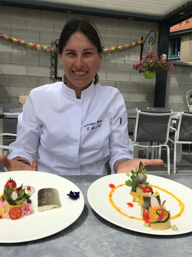 Plat Auberge de l'Arc en ciel restaurant Fauquembergues (20)