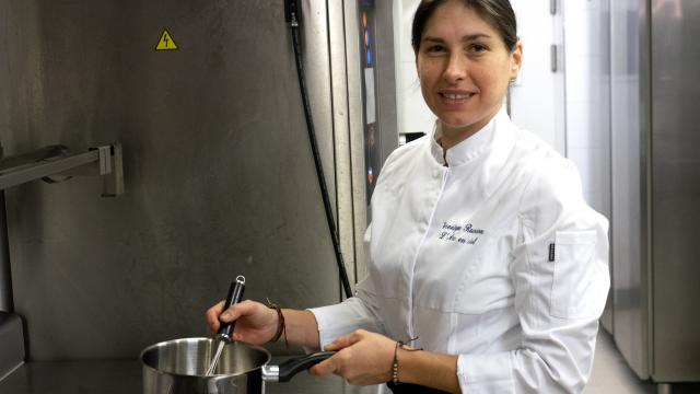 Chef Véronique Ranson Auberge de l'Arc en ciel restaurant Fauquembergues