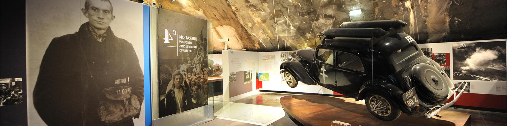 Exhibition at the Coupole, place of memory
