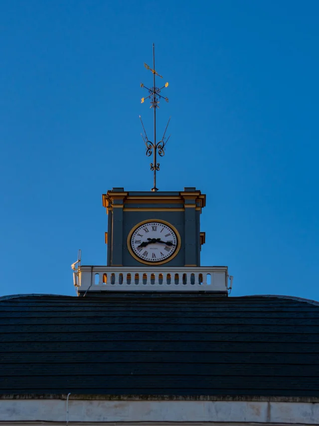 The top of the coffee mill located in Saint-Omer