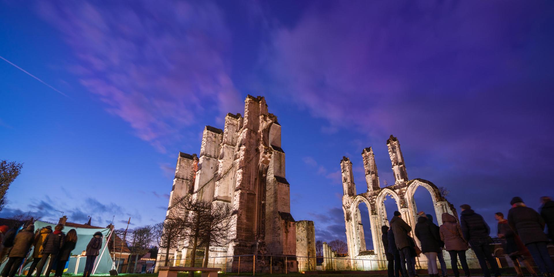 Wonderful visits to the Ruins of Saint-Bertin Abbey