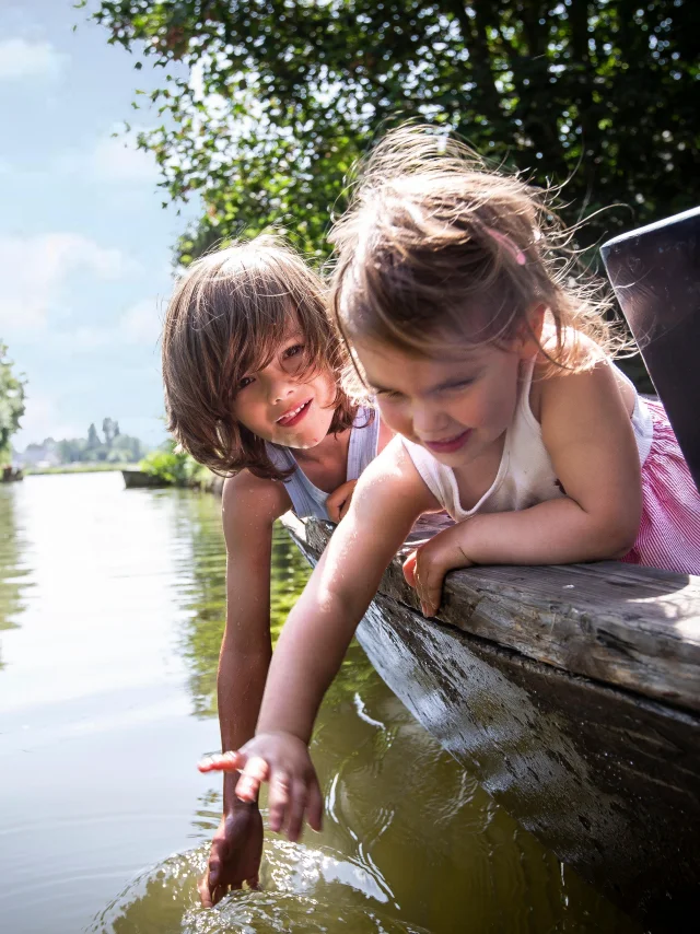 Kinderen Bacôve Marais Audomarois © L'oeil de Iannick Toerisme en Pays de Saint-Omer (13)
