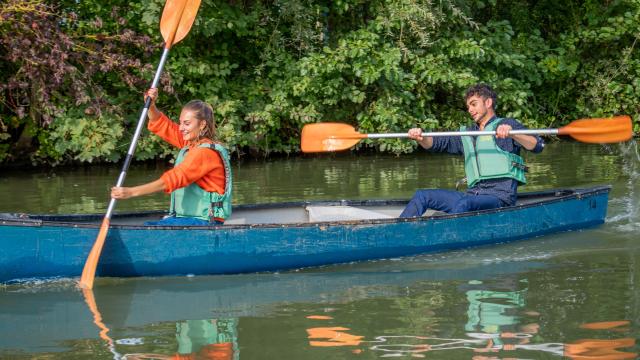Kinderwandeling Marais Canoë Isnor 2022 CLAIRMARAIS (5) © Tourisme en Pays de Saint-Omer