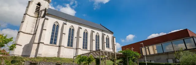 Parc et Eglise de Lumbres