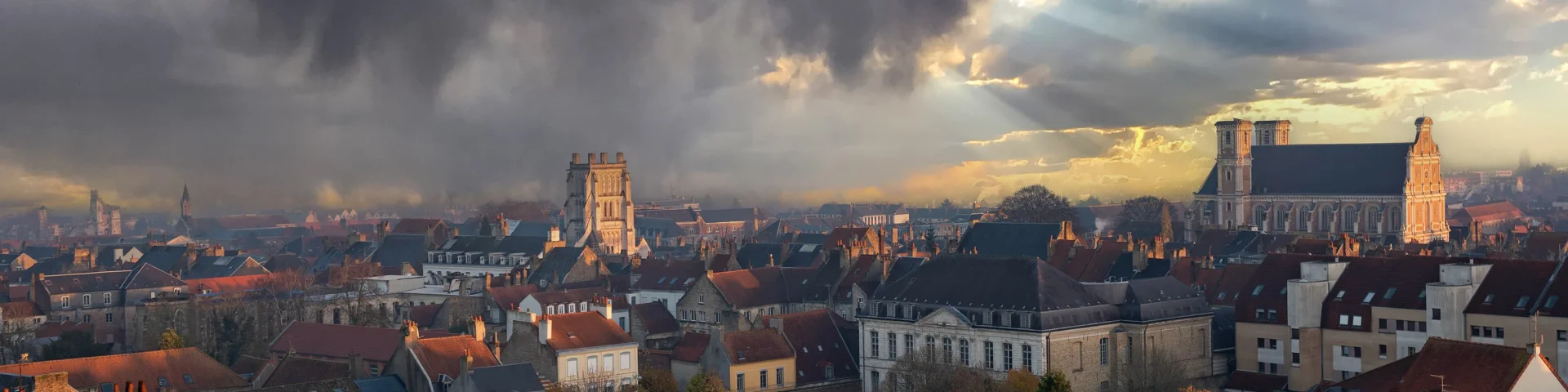 Panorama Centre Ville - Chapelle Des Jésuites Saint Omer