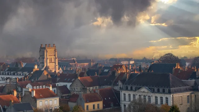 Panorama Centre Ville - Chapelle Des Jésuites Saint Omer