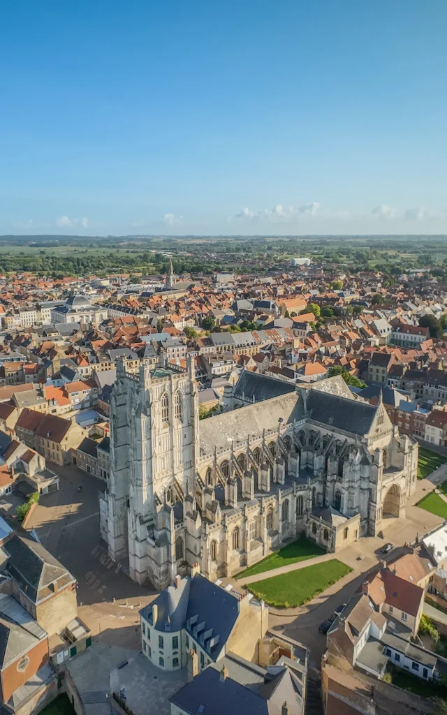 Drone Cathédrale Notre Dame De Saint Omer